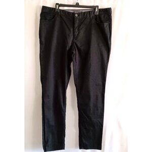 Michael Kors Parker Slim Fit Black Dress Pants Men’s 38x32 Stretch Casual